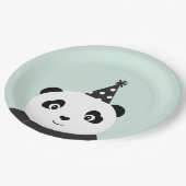 Partij als een Panda Papieren Bordje (Gekanteld)
