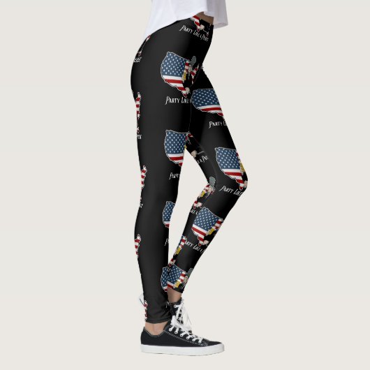 Partij als een Patriot Leggings (Rechts)