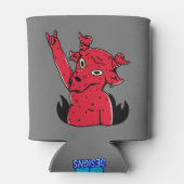 Partij als een Rockstar Blikjeskoeler (Achterkant)