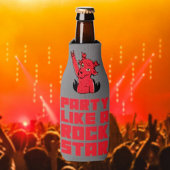 Partij als een Rockstar Flesjeskoeler