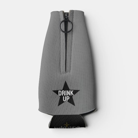 Partij als een Rockstar Flesjeskoeler (Achterkant)