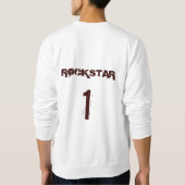 Partij als een Rockstar Trui (Achterkant)