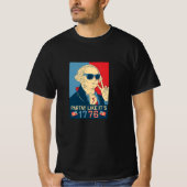 Partij als patriot voor de vierde juli t-shirt (Voorkant)