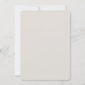 Partij Begonnen Script Groene Kerstmis Feest Kaart (Achterkant)