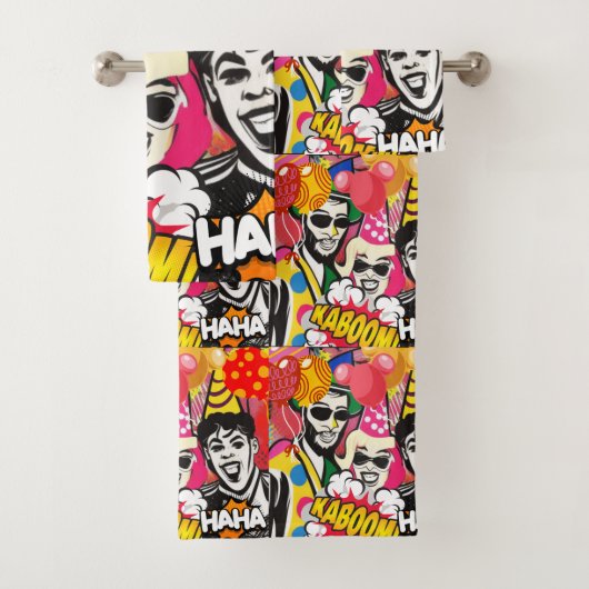 Partij bij bad handdoek (Insitu)