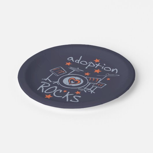 Partij bij de Aanneming Rocks Papieren Bordje (Gekanteld)