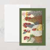 Partij bij de Coop bedankt je platte kaarten (Voorkant / Achterkant)