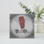 Partij bij de Partij voor partijuitnodiging Kaart (Staand voorkant)