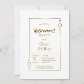 Partij bij de Pensioenovereenkomst Wit met Gold Li Kaart (Voorkant)