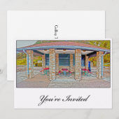 Partij bij de uitnodiging tot het park (Voorkant / Achterkant)