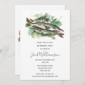 Partij bij de Uitnodiging tot pensioen | VISSEN | (Voorkant / Achterkant)