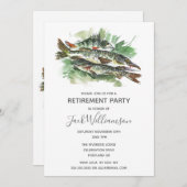 Partij bij de Uitnodiging tot pensioen | VISSEN | (Voorkant / Achterkant)