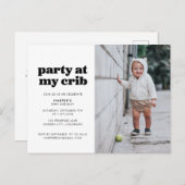 Partij bij de uitnodiging van de Eerste Dag van de (Voorkant / Achterkant)