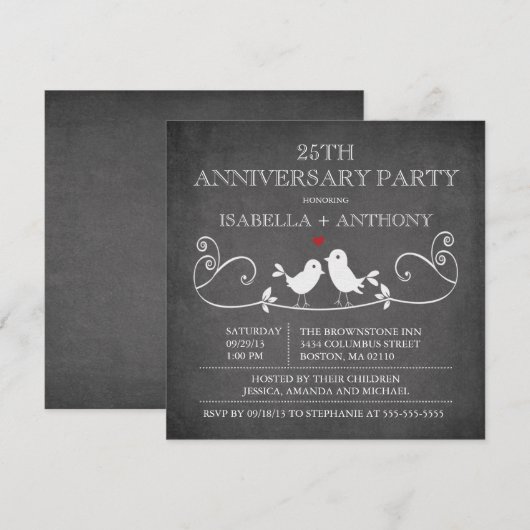  partij bij het Jubileum van Tortelduifjes van Cha Kaart (Voorkant / Achterkant)