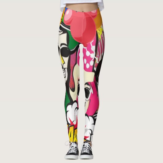 Partij bij leggings (Voorkant)