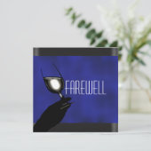 PARTIJ bij pensionering die afscheid neemt van afs Kaart (Staand voorkant)