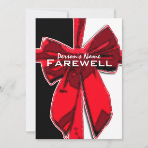 PARTIJ bij pensionering die afscheid neemt van afs Kaart