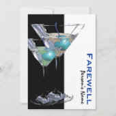 PARTIJ bij pensionering die afscheid neemt van afs Kaart (Voorkant)