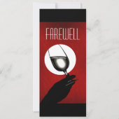 PARTIJ bij pensionering die afscheid neemt van afs Kaart (Voorkant)