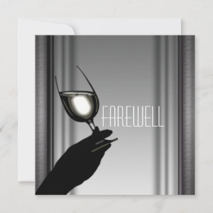 PARTIJ bij pensionering die afscheid neemt van afs Kaart