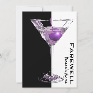 PARTIJ bij pensionering die afscheid neemt van afs Kaart