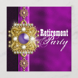 PARTIJ bij pensionering die afscheid neemt van afs Kaart