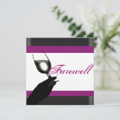 PARTIJ bij pensionering die afscheid neemt van afs Kaart (Staand voorkant)