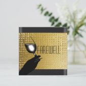 PARTIJ bij pensionering die afscheid neemt van afs Kaart (Staand voorkant)