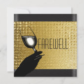 PARTIJ bij pensionering die afscheid neemt van afs Kaart (Voorkant)