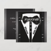 PARTIJ bij pensionering die afscheid neemt van afs Kaart (Voorkant / Achterkant)