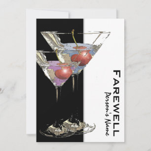 PARTIJ bij pensionering die afscheid neemt van afs Kaart