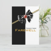 PARTIJ bij pensionering die afscheid neemt van afs Kaart (Staand voorkant)