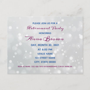 partij bokeh die de pensioenverplichtingen nakomt briefkaart