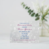  partij bokeh die de pensioenverplichtingen nakomt briefkaart (Staand voorkant)