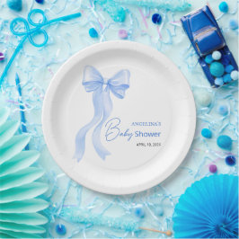 Partij Borden Baby shower. Papieren Bordje