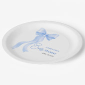 Partij Borden Baby shower. Papieren Bordje (Gekanteld)