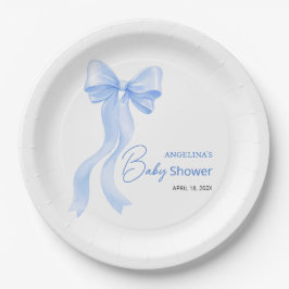 Partij Borden Baby shower. Papieren Bordje