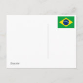 Partij Brazilië-Samba in Rio de Janeiro Uitnodiging Briefkaart (Achterkant)