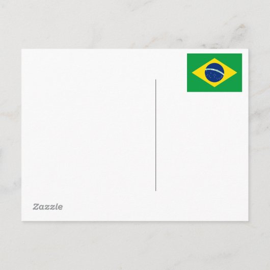 Partij Brazilië-Samba in Rio de Janeiro Uitnodiging Briefkaart (Achterkant)