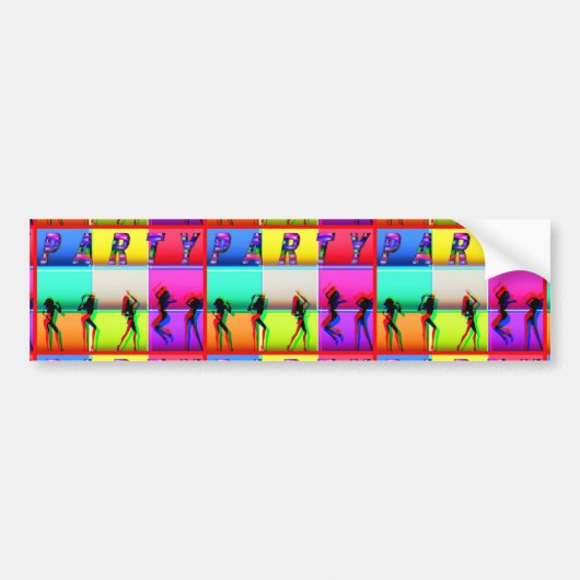 Partij Bumpersticker (Voorkant)