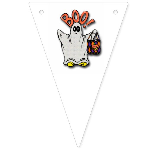 Partij Bunting Banner/Ghost Vlaggetjes (Eerste vlag)