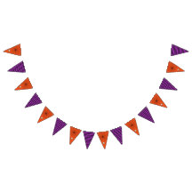 Partij Bunting Banner/Halloween