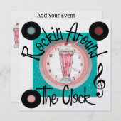 Partij de Continu van Rockin - SRF Kaart (Voorkant / Achterkant)