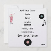 Partij de Continu van Rockin - SRF Kaart (Achterkant)