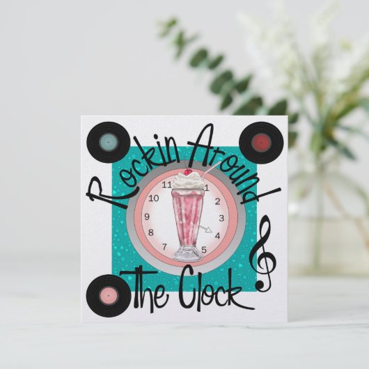 Partij de Continu van Rockin - SRF Kaart (Staand voorkant)