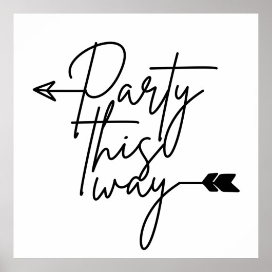 Partij deze kant op poster (Voorkant)