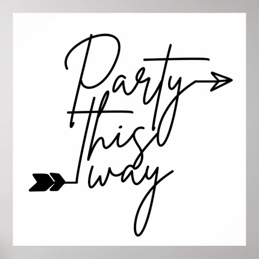 Partij deze kant op poster (Voorkant)