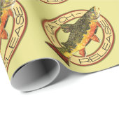 Partij die de vangst vrijgeeft cadeaupapier (Rol Hoek)