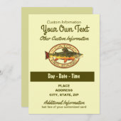 Partij die de vangst vrijgeeft kaart (Voorkant / Achterkant)