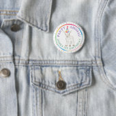 Partij Dier Baby Geit Verjaardag Pin Button (In situ)
